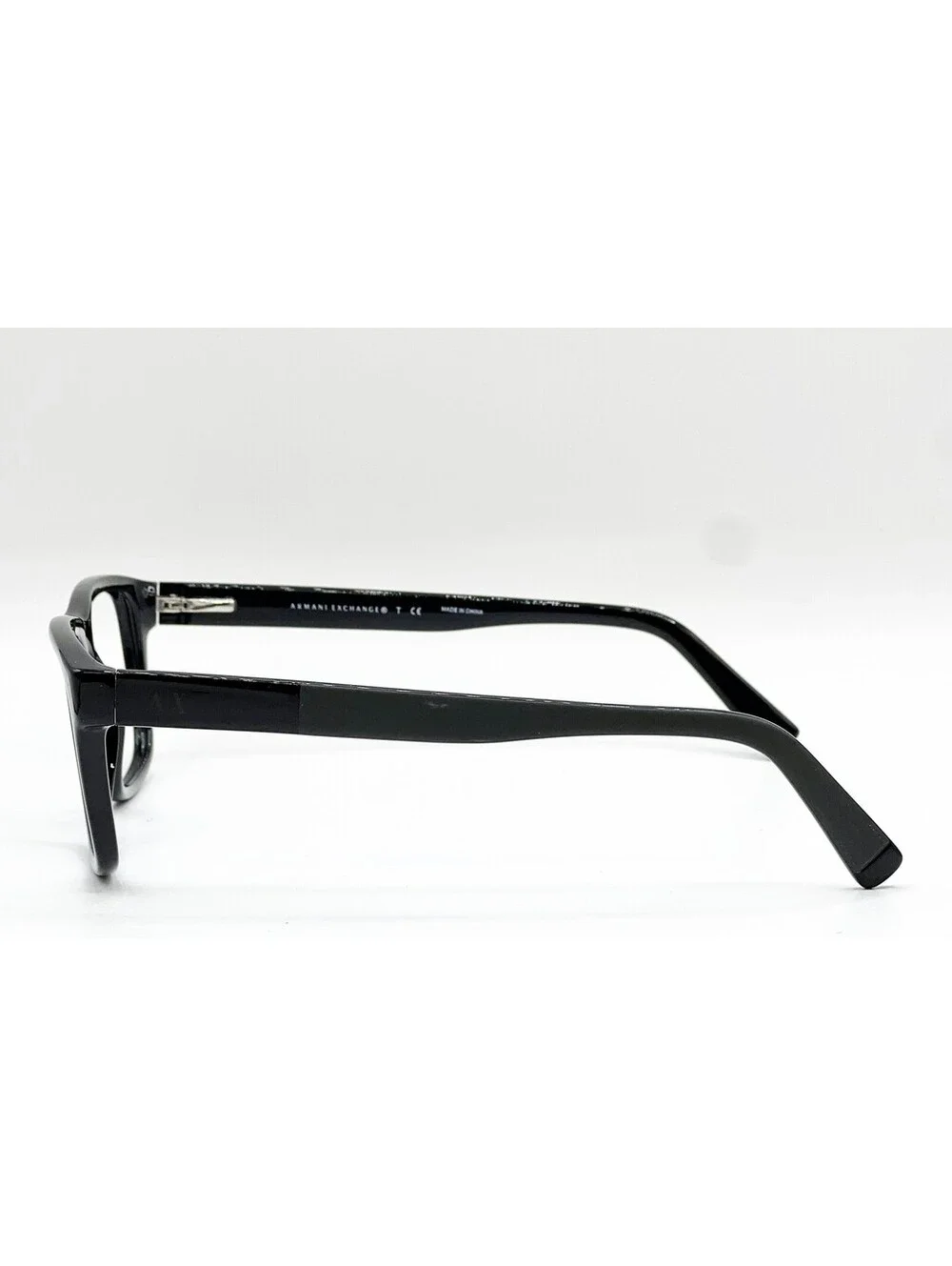 Armani Exchange Ax 3025 8178 Shiny Black Authentic Eyeglasses 53-18-140